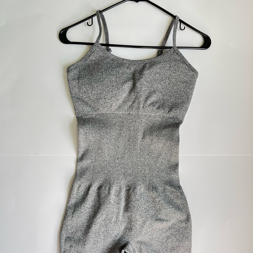 Yoga Thick Padded Sleeveless Jumpsuit